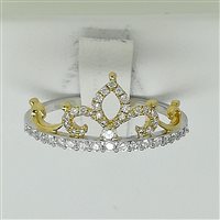 Anello Donna in Oro Diamante 0.32 Ct 28518R-14